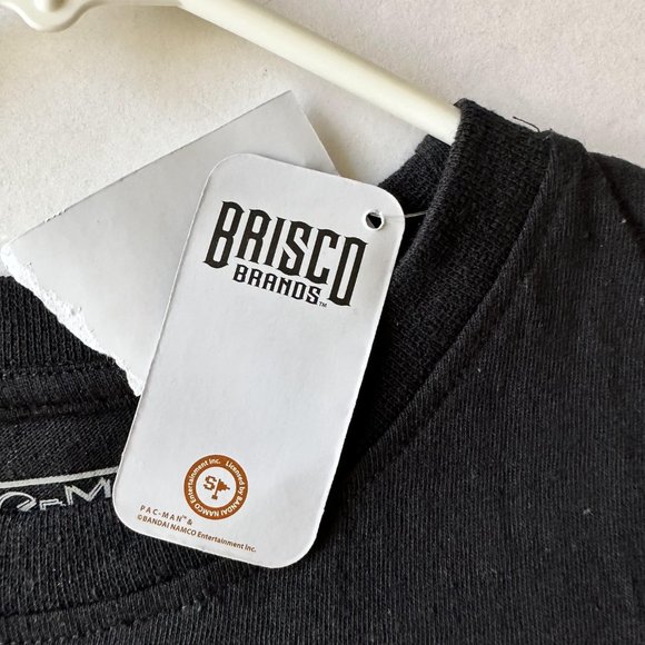 VTG Brisco Brands Pac-Man Men's Retro 1980' Video Gaming T-Shirt w/Ghosts M NWT - Picture 4 of 8